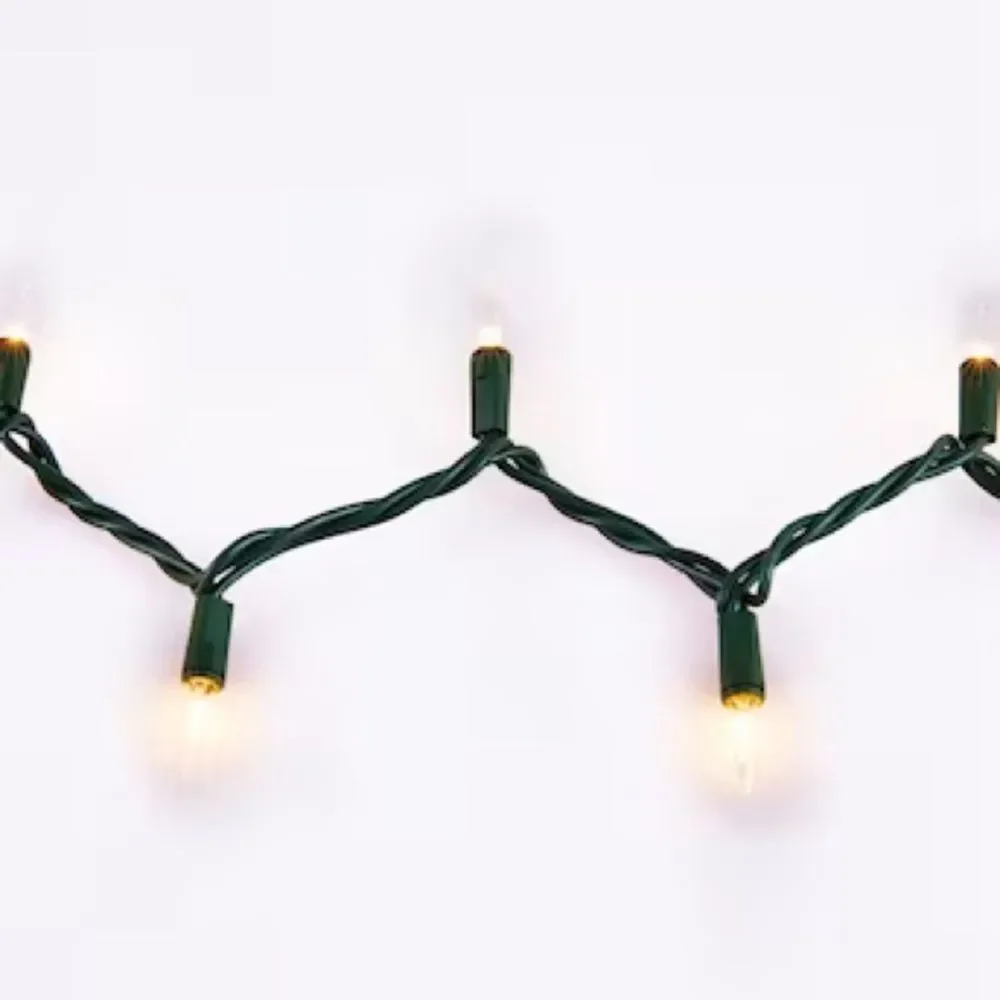 10/$25🦋 Holiday Living 100-Count White Incandescent Plug-In String Lights